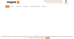 Desktop Screenshot of magma-aviation.com