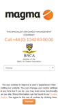 Mobile Screenshot of magma-aviation.com